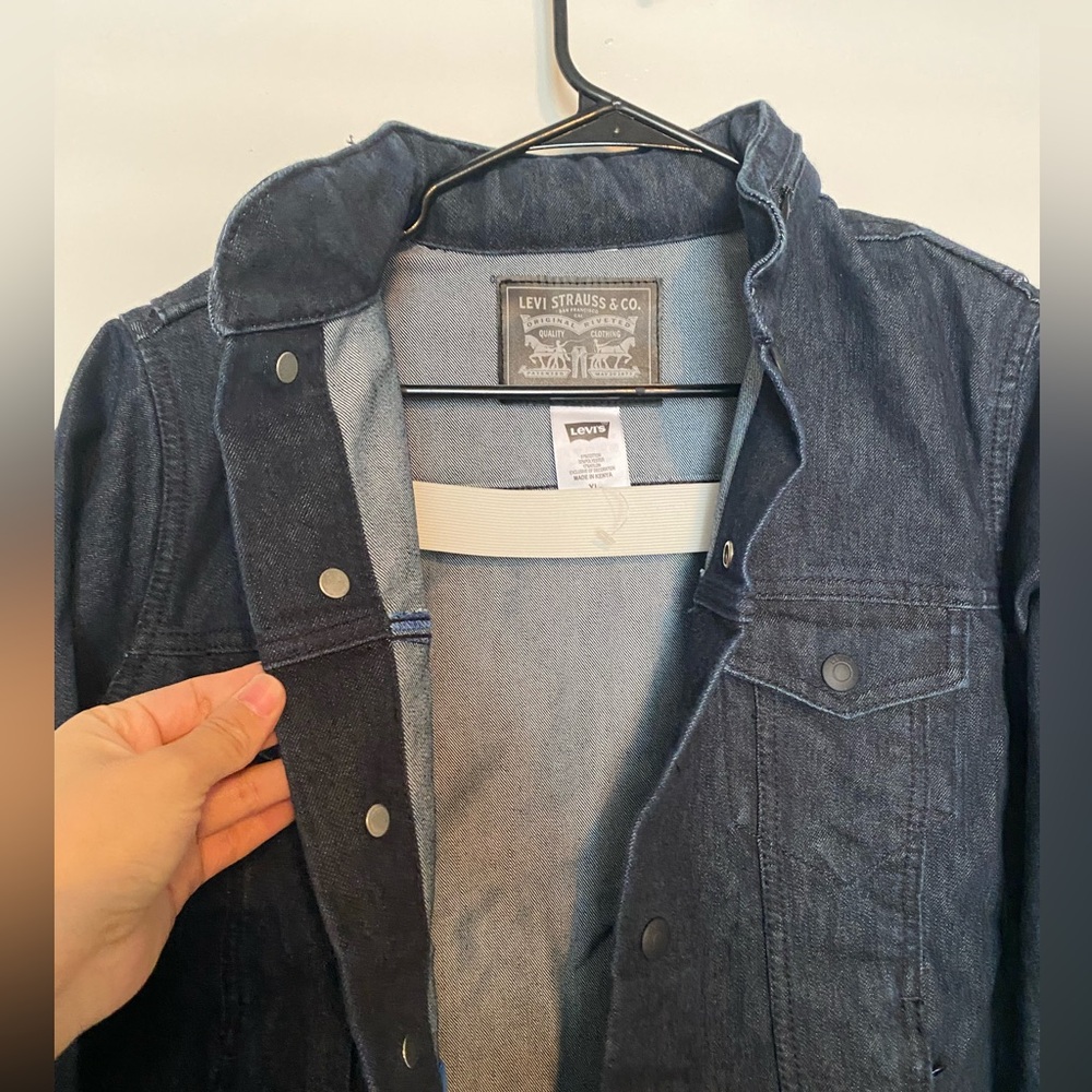 Levi's Indigo Denim Jacket brand new - Picture 2 of 7